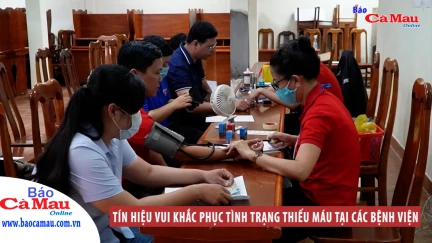 Tín hiệu vui khắc phục tình trạng thiếu máu tại các bệnh viện