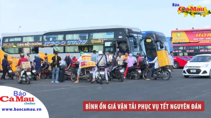 Bình ổn giá vận tải phục vụ Tết Nguyên đán