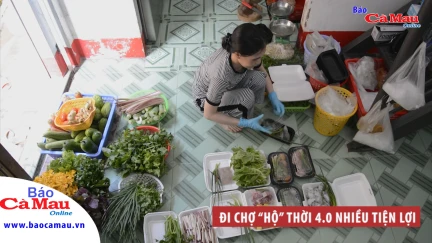 Đi chợ “hộ” thời 4.0 nhiều tiện lợi