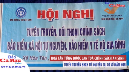 Hòa Tân từng bước lan tỏa chính sách an sinh