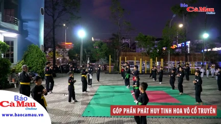 Góp phần phát huy tinh hoa võ cổ truyền