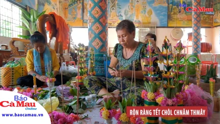 Rộn ràng Tết Chôl Chnăm Thmây