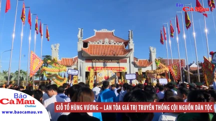 Giỗ Tổ Hùng Vương - Lan tỏa giá trị truyền thống cội nguồn dân tộc