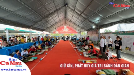 Giữ gìn, phát huy giá trị bánh dân gian