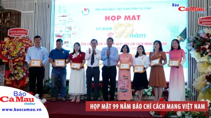 Họp mặt 99 năm Báo chí cách mạng Việt Nam