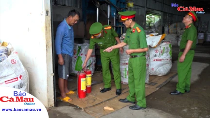 Cà Mau: Kiểm tra an toàn phòng cháy, chữa cháy tại địa bàn dân cư