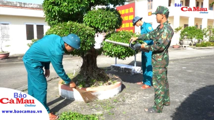 Xây dựng đơn vị văn hoá, xanh - sạch - đẹp