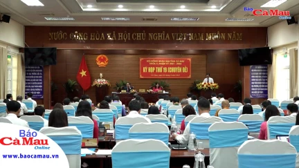 Kỳ họp thứ 19 HĐND tỉnh Cà Mau: Kỳ họp mang tính lịch sử