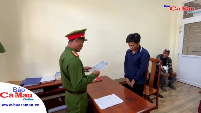 Công an Cà Mau bắt đối tượng truy nã