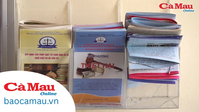 Trợ giúp pháp lý miễn phí - Dựng xây niềm tin vào pháp luật