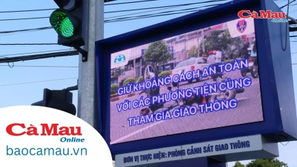 Góp phần xây dựng văn hoá giao thông qua những bảng màn hình led