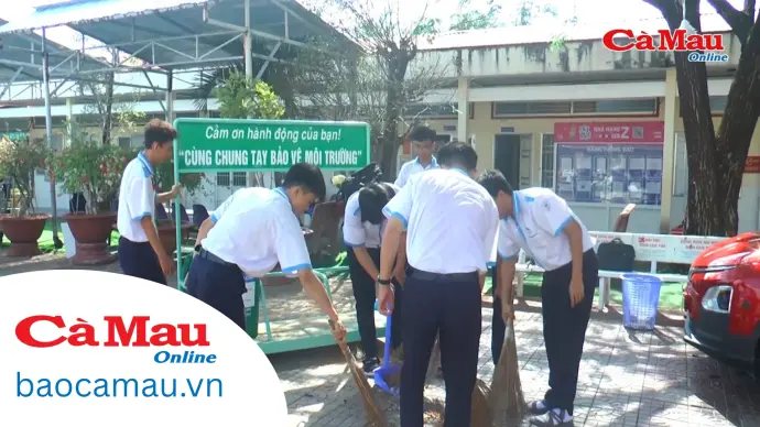 Phân loại rác trong trường học - Lan toả những giá trị tích cực