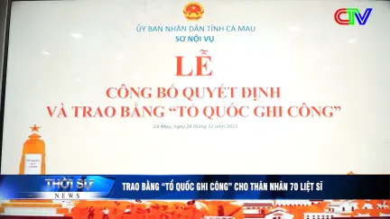 Thời sự tối 26/12/2025