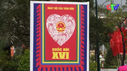 Bầu cử - Ngày hội lớn của nhân dân Cà Mau