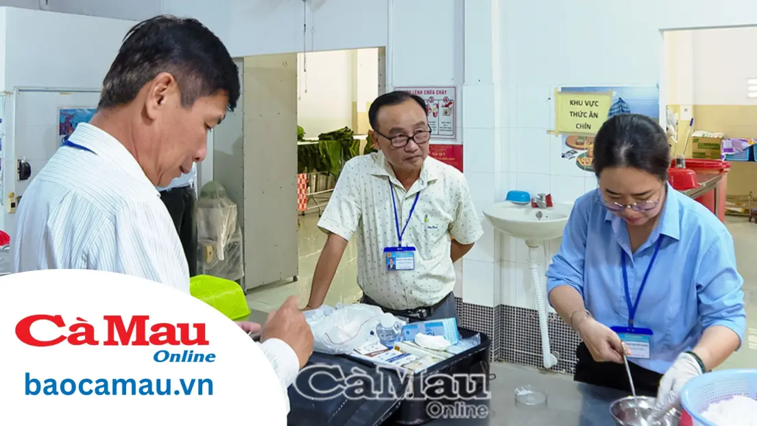 Bảo đảm an toàn thực phẩm trên địa bàn tỉnh Cà Mau