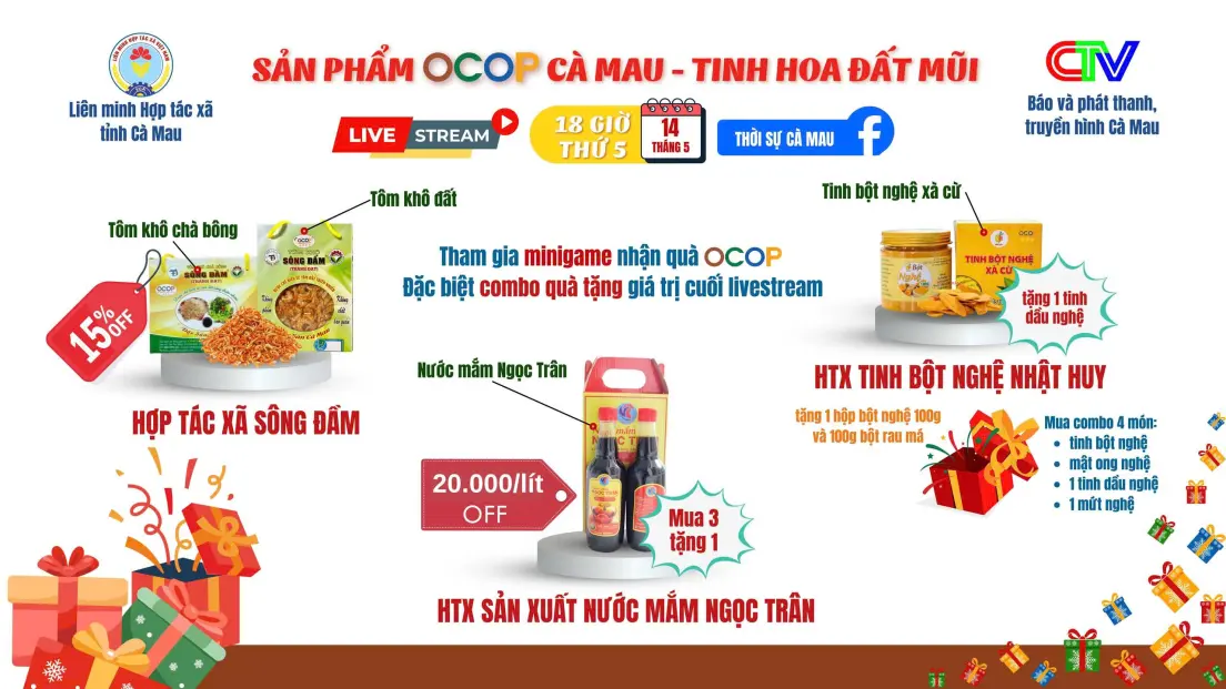 Livestream OCOP kỳ 6