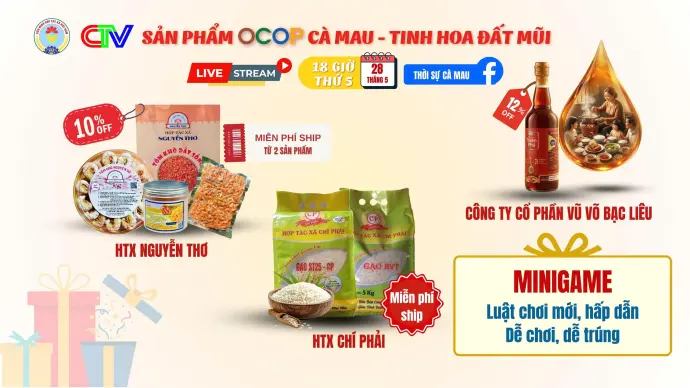 Livestream OCOP kỳ 8