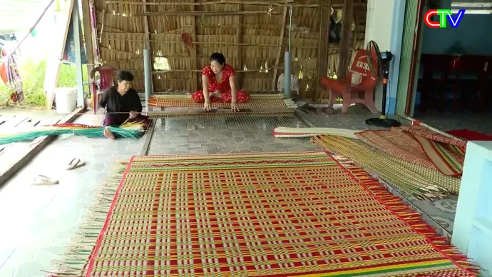 Hương sắc phương Nam 06/6/2026: Nghề dệt chiếu Ngan Dừa trước cuộc sống mới