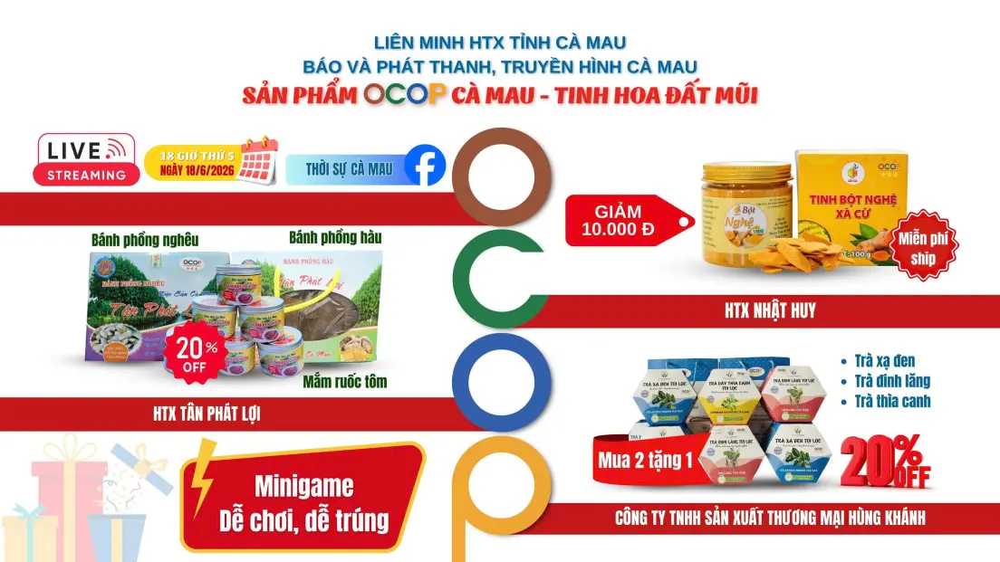 Livestream OCOP kỳ 10