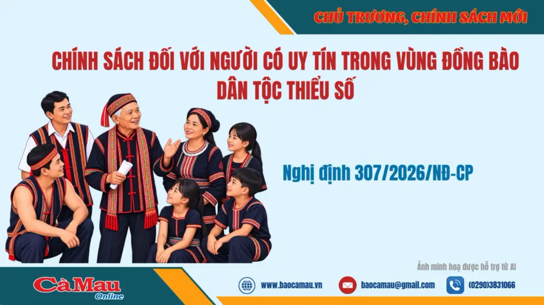 Chính sách đối với người có uy tín trong vùng đồng bào dân tộc thiểu số