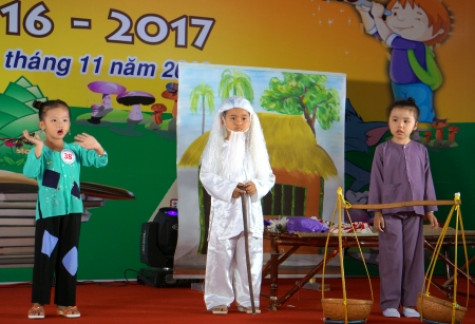 45 trẻ dự thi “Kể chuyện theo sách dành cho trẻ mầm non” cấp tỉnh
