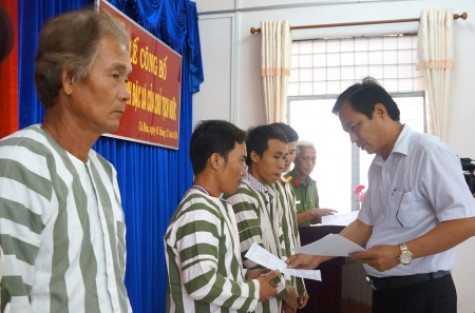 7 phạm nhân được đặc xá