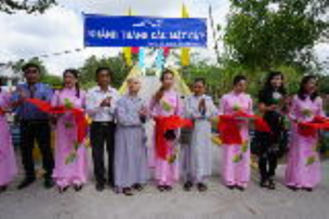Khánh thành cầu Mật Cật
