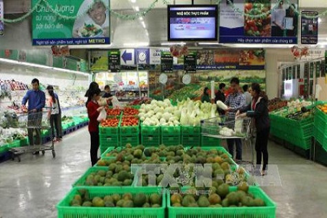 Tháng 2, giá tiêu dùng tăng nhẹ