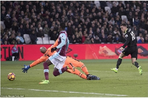 West Ham 1 -  2 Chelsea biểu diễn nghệ thuật phản công