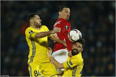 Rostov 1 – 1 Man Utd: vừa đá vừa giữ chân