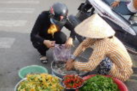 Hút hàng thực phẩm đồng quê