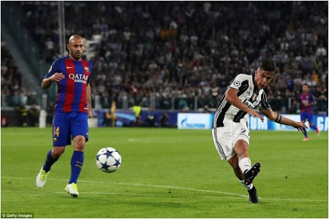 Dybala tỏa sáng, Juventus "hủy diệt" Barca