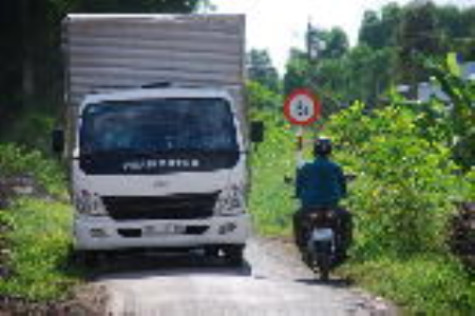 Tuyến đường T29 xuống cấp nghiêm trọng