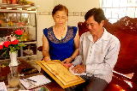 Nghị lực vượt khó của ông Ba Kết