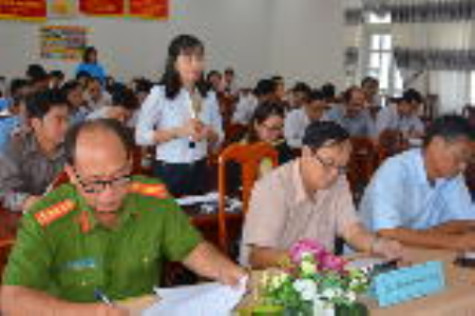Đối thoại với doanh nghiệp về thủ tục hành chính lĩnh vực công thương