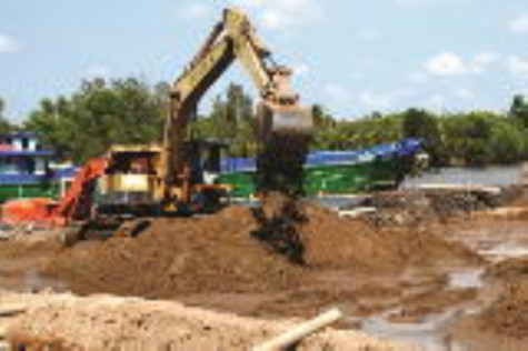 Giá cát xây dựng tăng cao