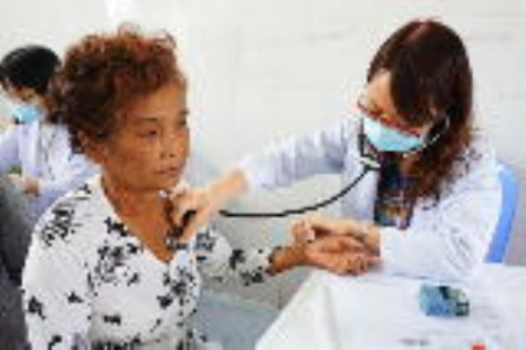 Hơn 400 lượt bệnh nhân được thăm khám, cấp phát thuốc miễn phí