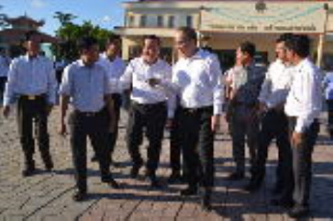 Bí thư Thành ủy TP. Hồ Chí Minh Nguyễn Thiện Nhân về thăm quê hương Trí Phải