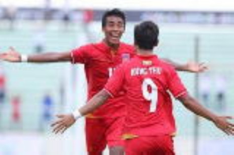 U22 Myanmar giành vé vào bán kết