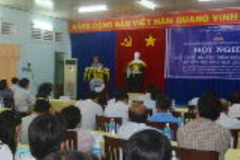Trình diễn kỹ thuật chế biến tôm sinh thái xuất khẩu