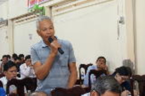Cử tri bức xúc về hạ tầng nông thôn