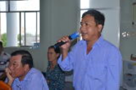 Cử tri xã Viên An băn khoăn chất lượng khám, chữa bệnh BHYT