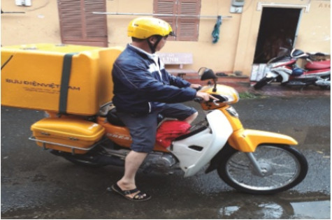 Nhọc nhằn nghề giao hàng