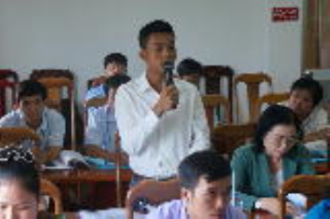 SởTN&MT đối thoại với doanh nghiệp về thủ tục hành chính