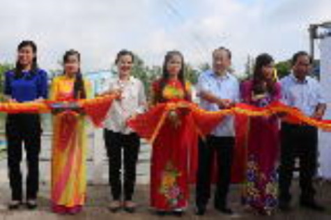 Khánh thành bờ kè tại xã Phú Thuận