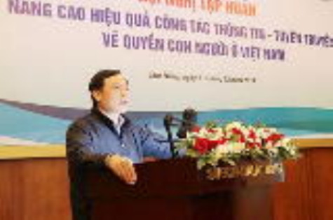 Nâng cao hiệu quả công tác thông tin, tuyên truyền về quyền con người ở Việt Nam
