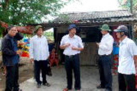 Thực hiện triệt để việc di dời dân đến nơi an toàn