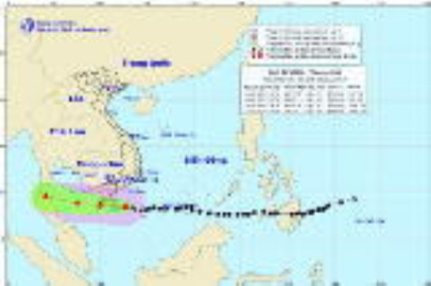Bão số 16 tiếp tục suy yếu, gây mưa lớn
