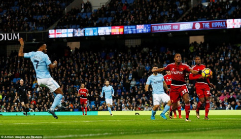 Man City 3 - 1 Watford: chiến thắng thần tốc