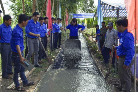 Dấu ấn thanh niên qua những công trình